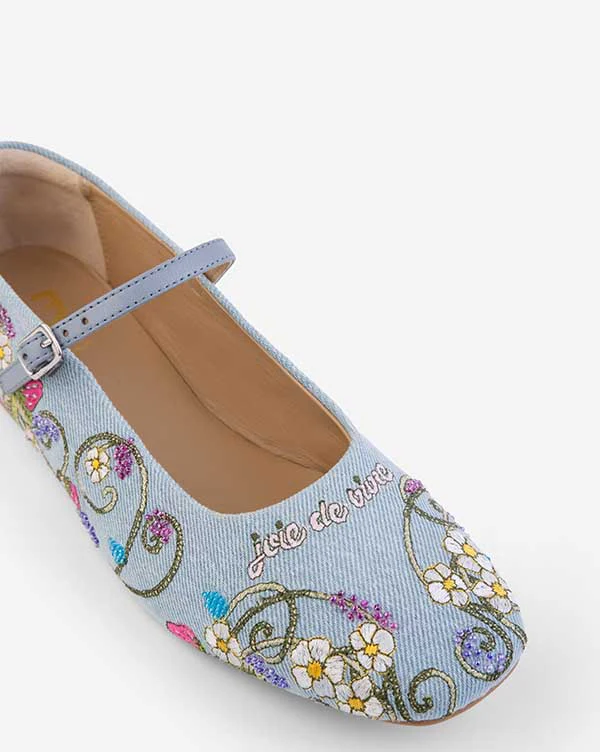 Betty : Ballet Flats - Image 3