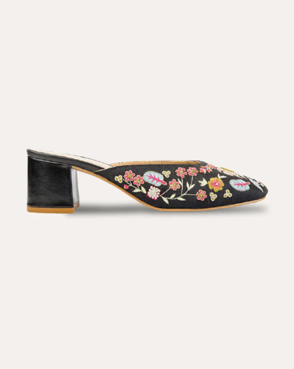 Moonflower Night : Heels - Payal Singhal X Fizzy Goblet- Limited Edition - Image 4