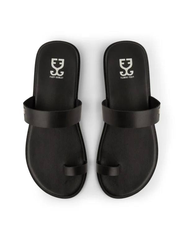 Black to Basics : Men Sandals - Image 2
