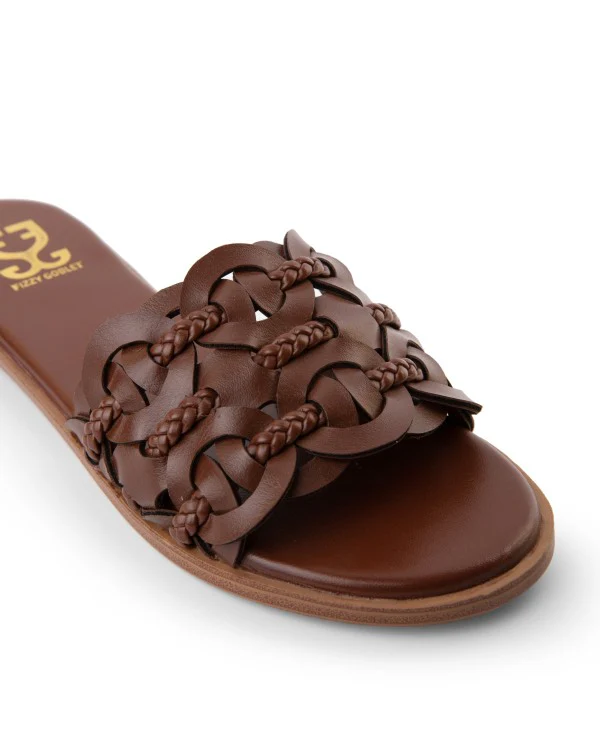 Boss Babe - Brown : Sandals - Image 3