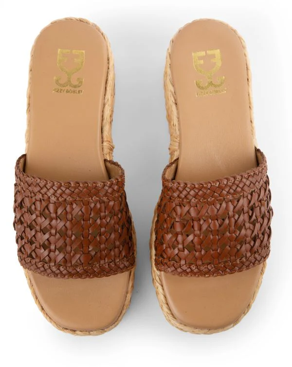 Cacao Wow : Slipon Espradrille Wedges - Image 2
