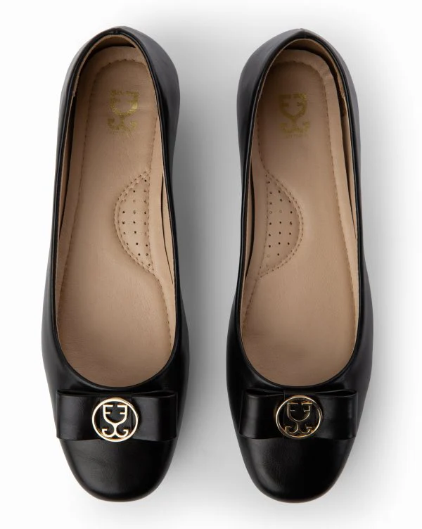 Chief Fun Officer - Black : Ballet Flats - Image 2