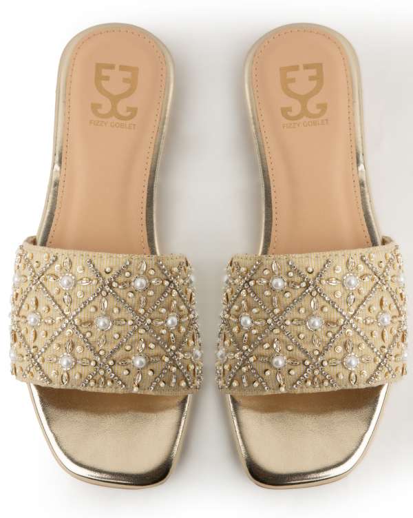Coconut Barfi : Sandals - Kareena Kapoor Khan x Fizzy Goblet - Limited Edition - Image 3