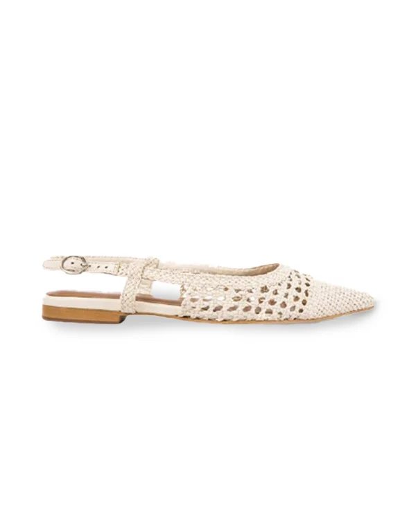 Cookies & Cream : Slingback Mules - Image 4