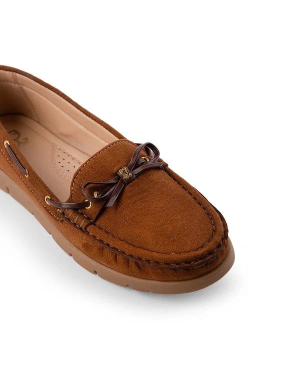 Flex Up - Caramel Brown : Loafers - Image 3