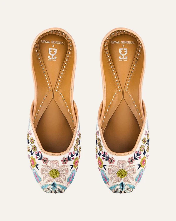 Flower Power : Juttis - Payal Singhal X Fizzy Goblet - Image 3