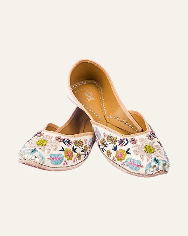 Flower Power : Juttis - Payal Singhal X Fizzy Goblet - Image 4