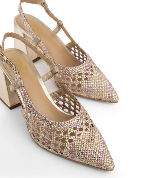 Gatsby : Salsa Mule Heels - Image 3