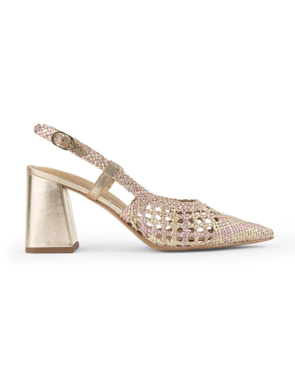 Gatsby : Salsa Mule Heels - Image 4