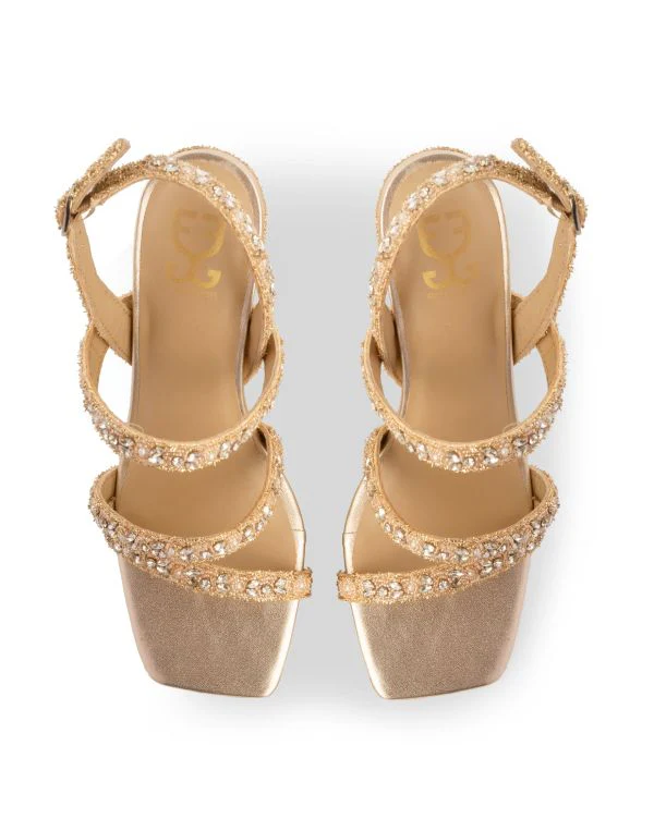 Gold Me Closer : Heels - Image 3