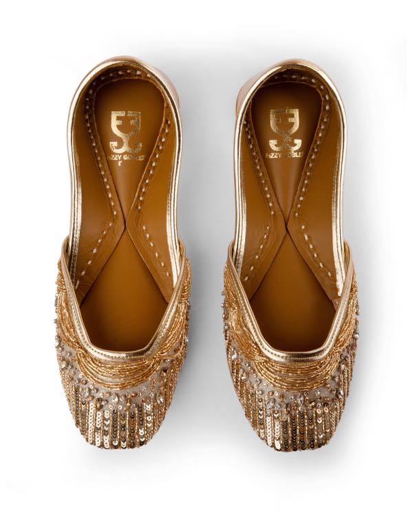Gold Soul : Juttis - Kareena Kapoor Khan x Fizzy Goblet - Limited Edition - Image 2