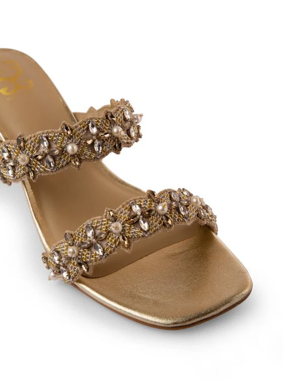 Golden Hour Glam : Sandal Heels - Image 3