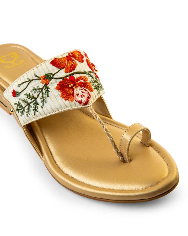 Gulmohar Lane : Kolha Block Heel - Image 3