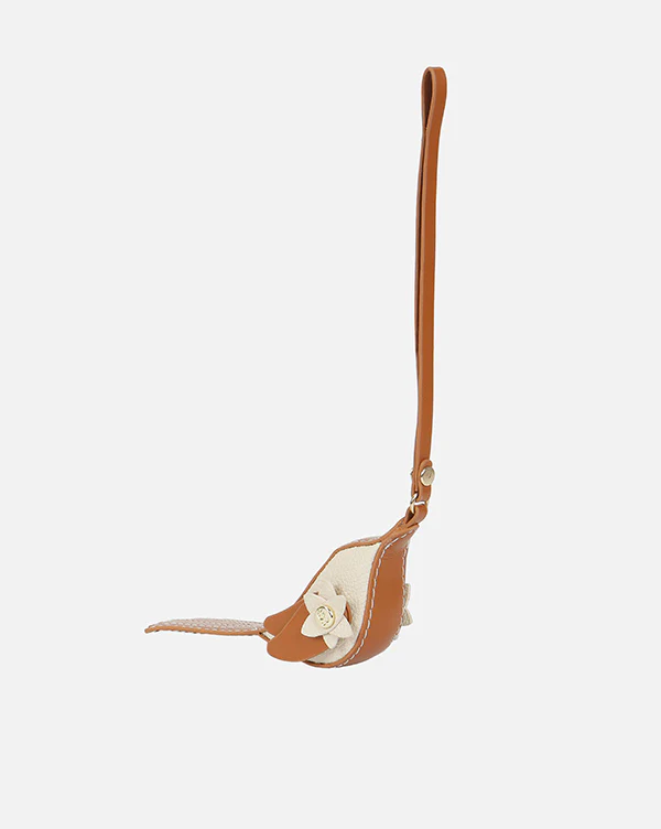 Little Birdie - Brown : Bag Charm - Image 4