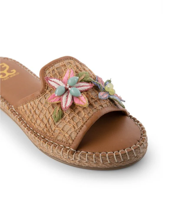 Maple Syrup : Slipon Espradrille Wedges - Image 3