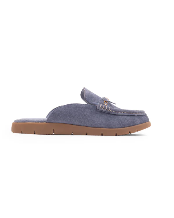 On the Clock : Backless Loafers - Leather - Image 4