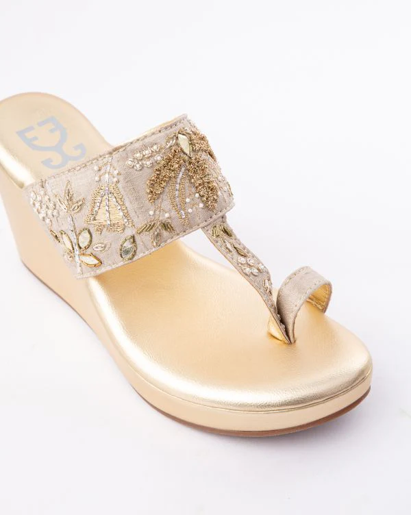 Palermo : Kolha Wedge - Payal Singhal x Fizzy Goblet - Limited Edition - Image 3