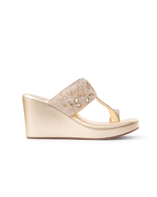 Palermo : Kolha Wedge - Payal Singhal x Fizzy Goblet - Limited Edition - Image 4
