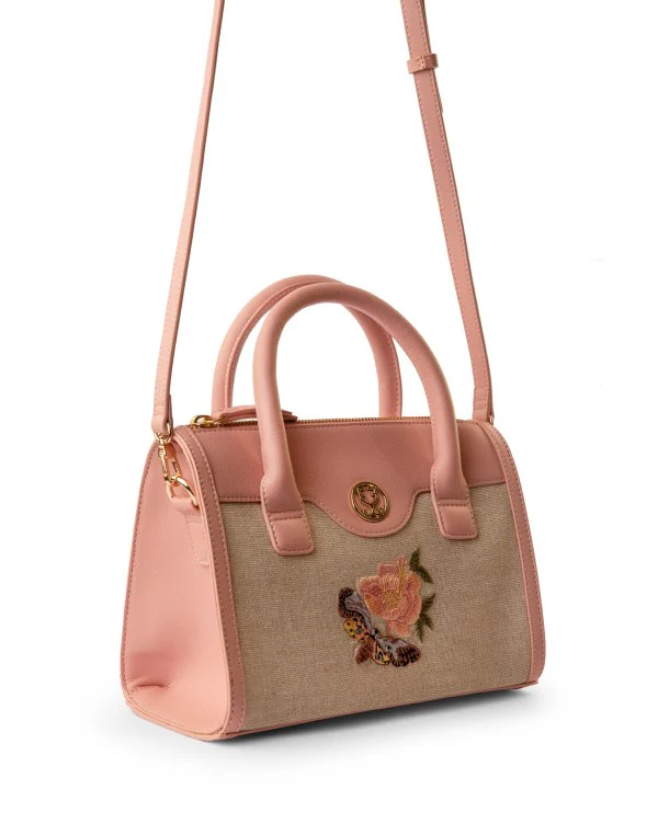 Peachy Powerhouse : Mini Tote Bag - Image 3