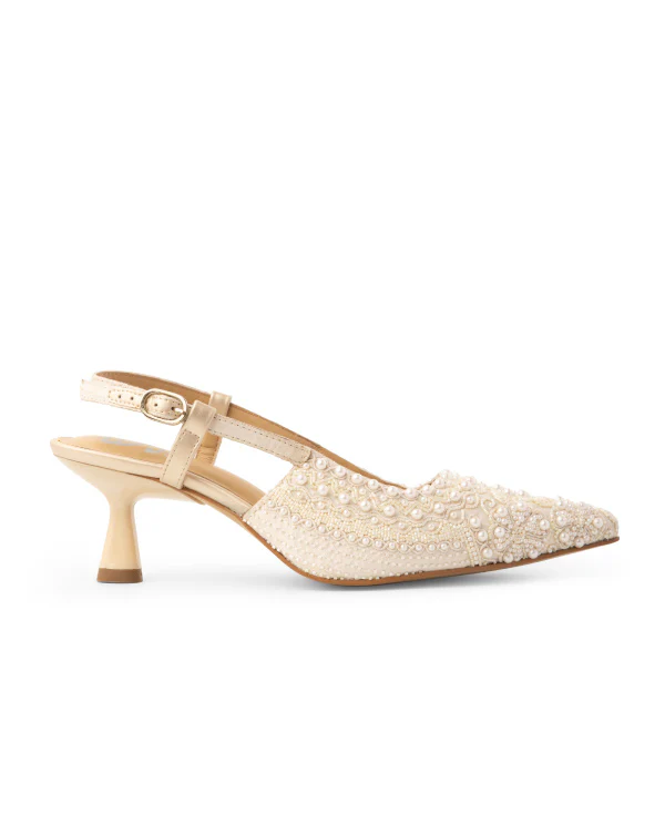 Pearlfect Chaos :  Salsa Mule Heels - Image 4