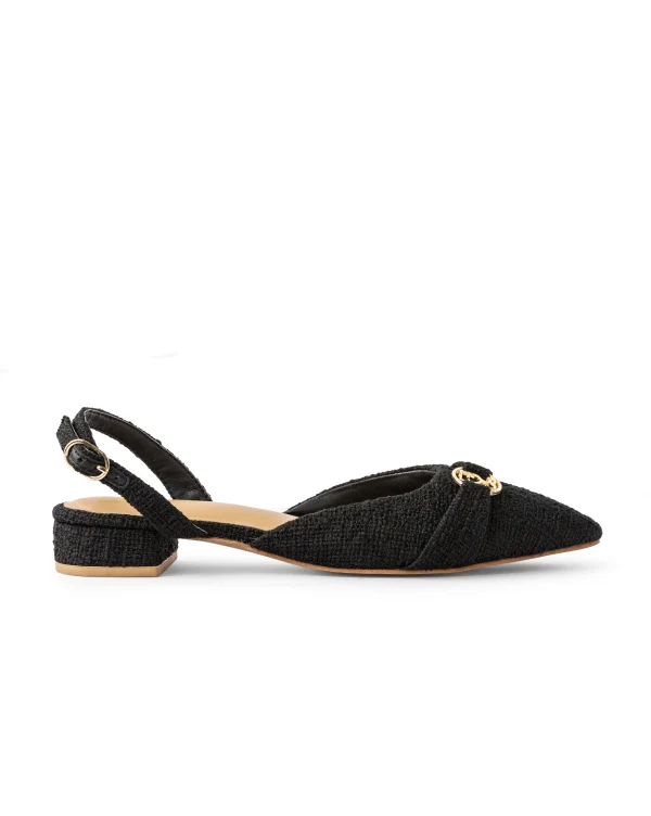 Power Pointed : Slingback Mules - Image 4