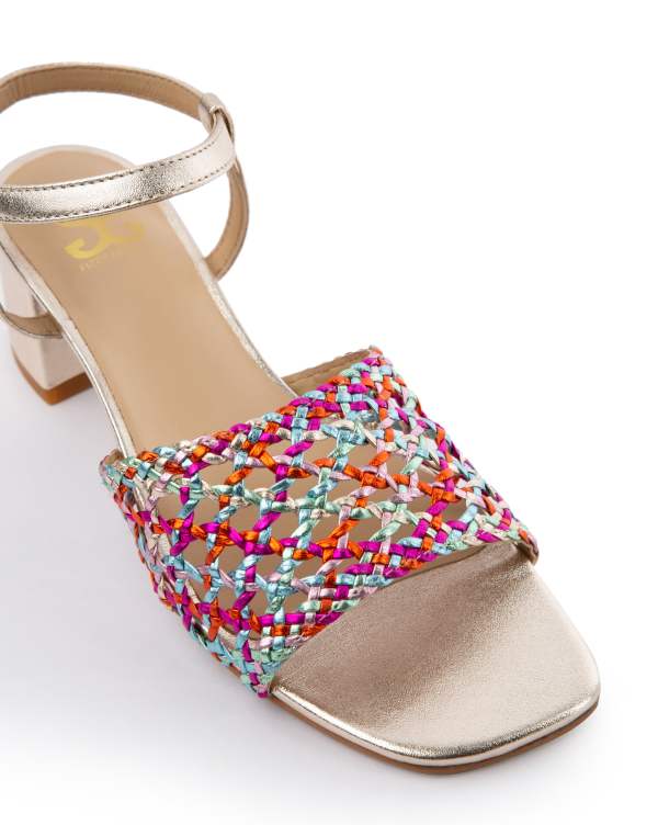 Rainbow Sprinkles : Sandal Heels - Image 3