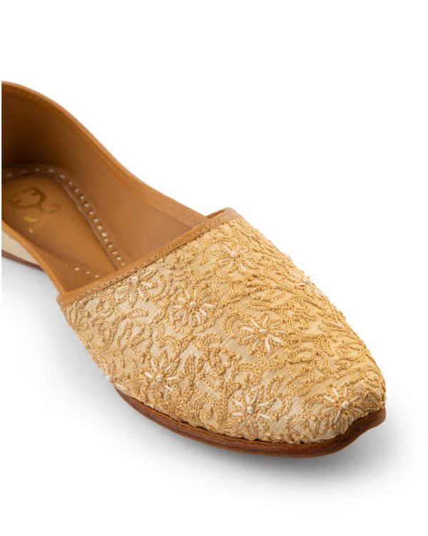 Stargazer Gold Embellished : Juttis For Men - Image 3