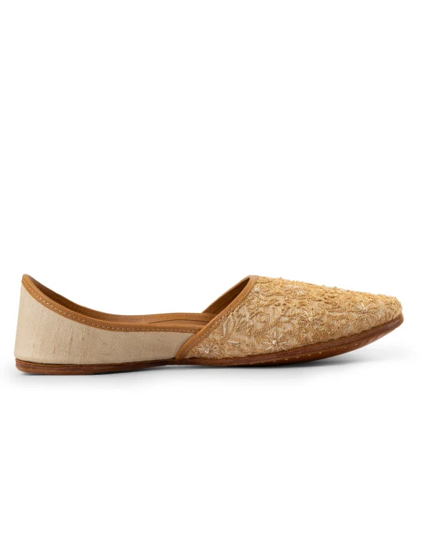 Stargazer Gold Embellished : Juttis For Men - Image 4