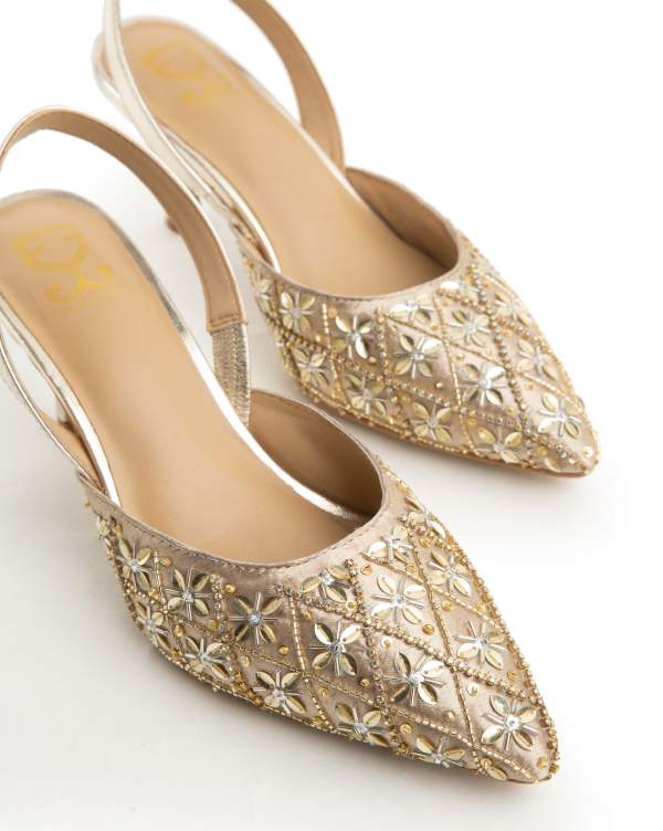 Starstruck : Salsa Mule Heels - Kareena Kapoor Khan x Fizzy Goblet - Limited Edition - Image 3