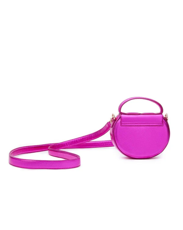 The Micro Bag Leather : Electric Pink - Image 3