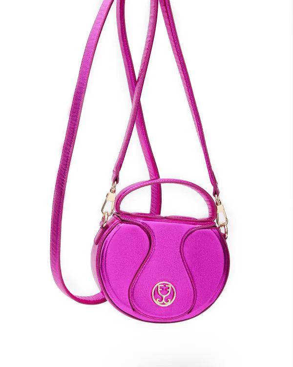 The Micro Bag Leather : Electric Pink - Image 4