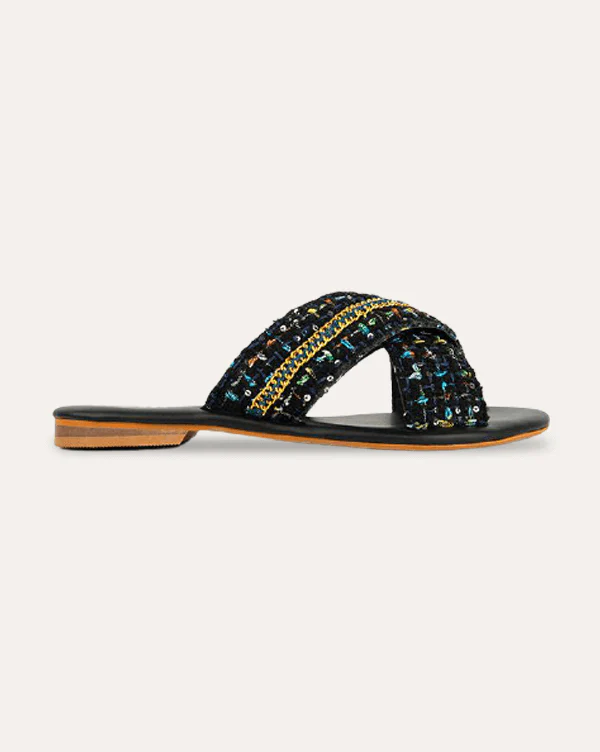 Tweed About It : Criss Cross Slides - Limited Edition - Image 4