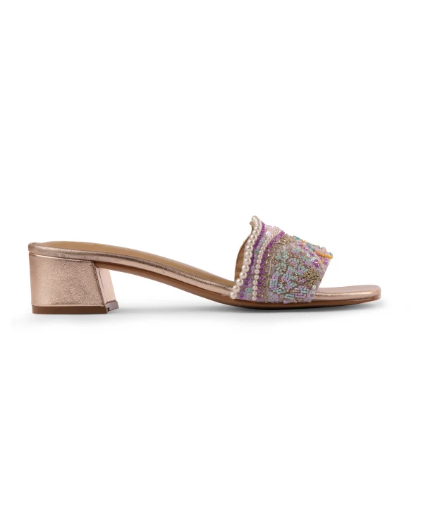 Uptown Pearls : Sandal Heels - Image 4